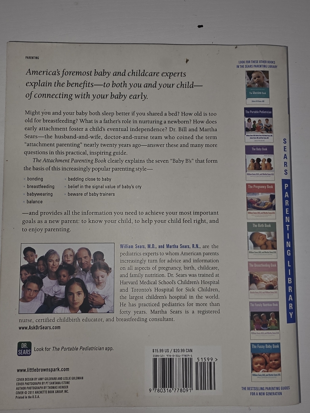 The Attachment Parenting Book by William & Martha Sears - Paperback - Picture 2 of 4